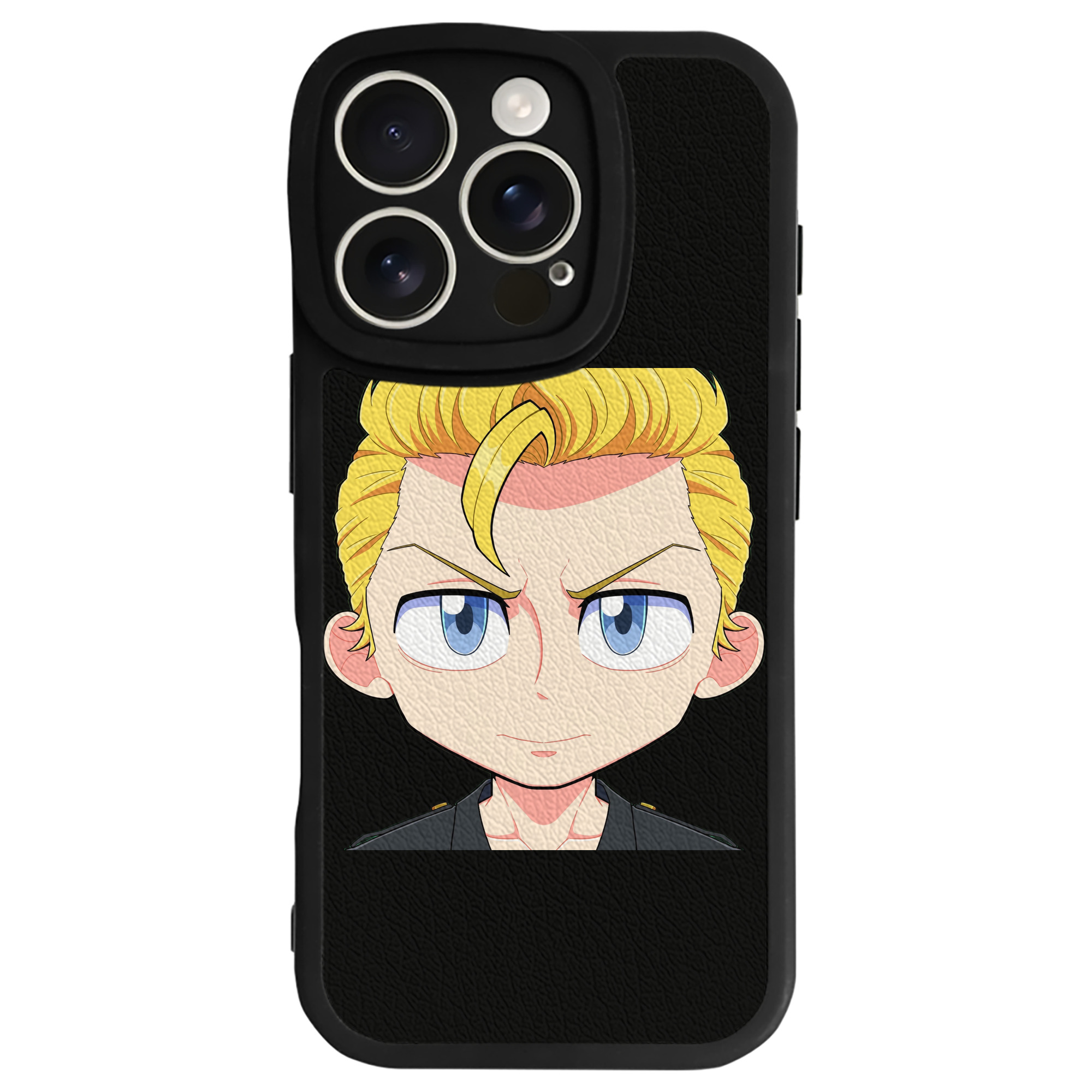 （画像用） 東京リベンジャーズ Tokyo Revengers 【iPhone 16シリーズ対応】シリコンスマホケース（レザー調） 材質：シリコン